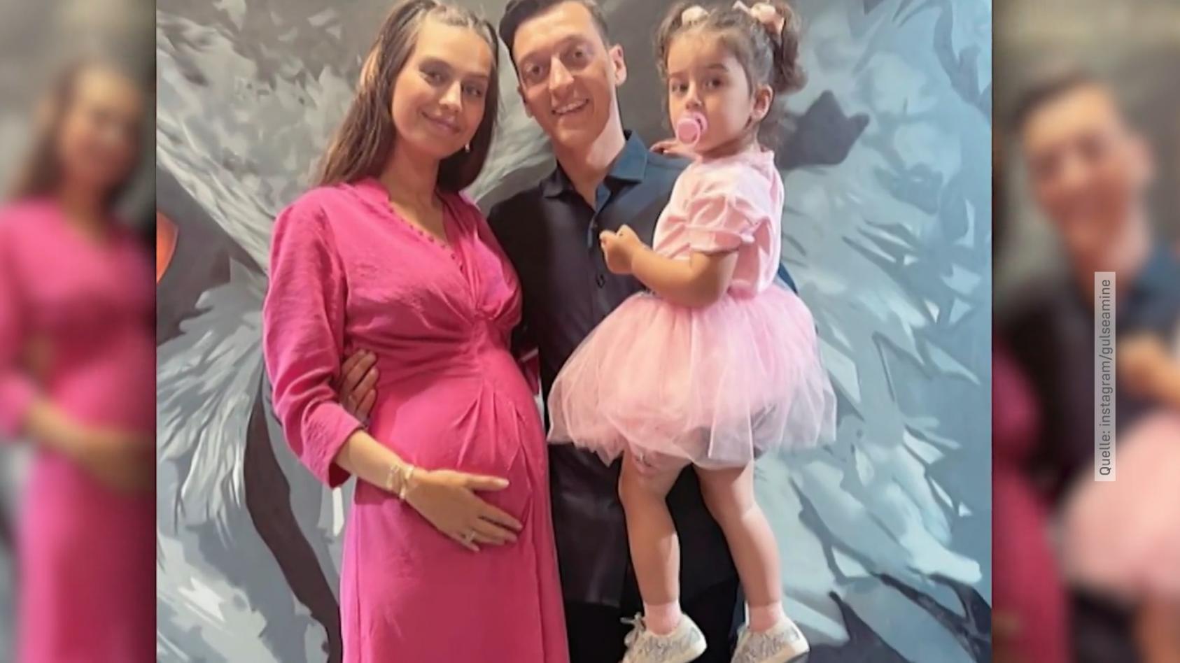 Mesut Özil wird wieder Papa Frau Amine hochschwanger