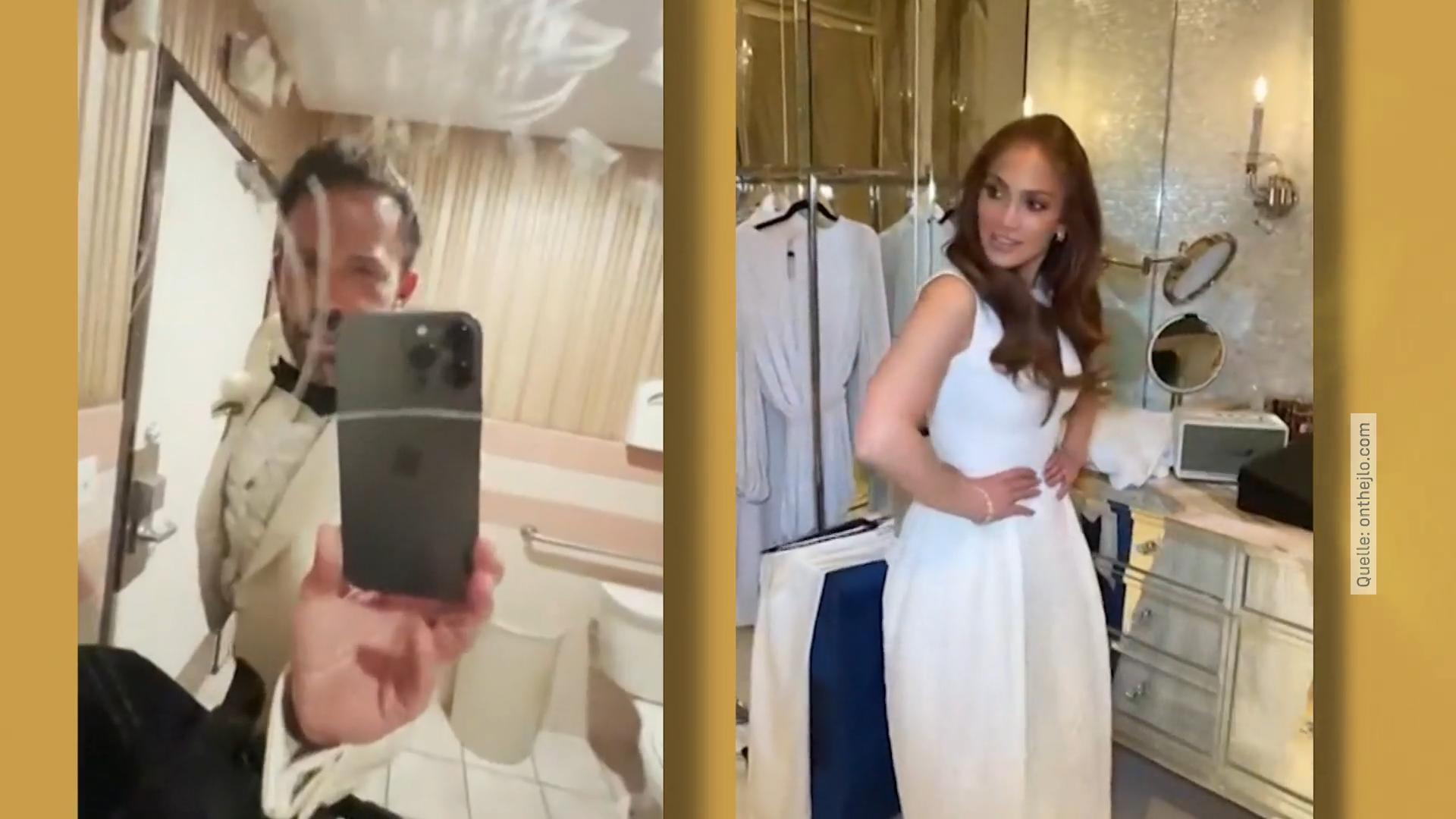 So hat Jennifer Lopez ihren Ben geheiratet! Blitz-Hochzeit in Las Vegas