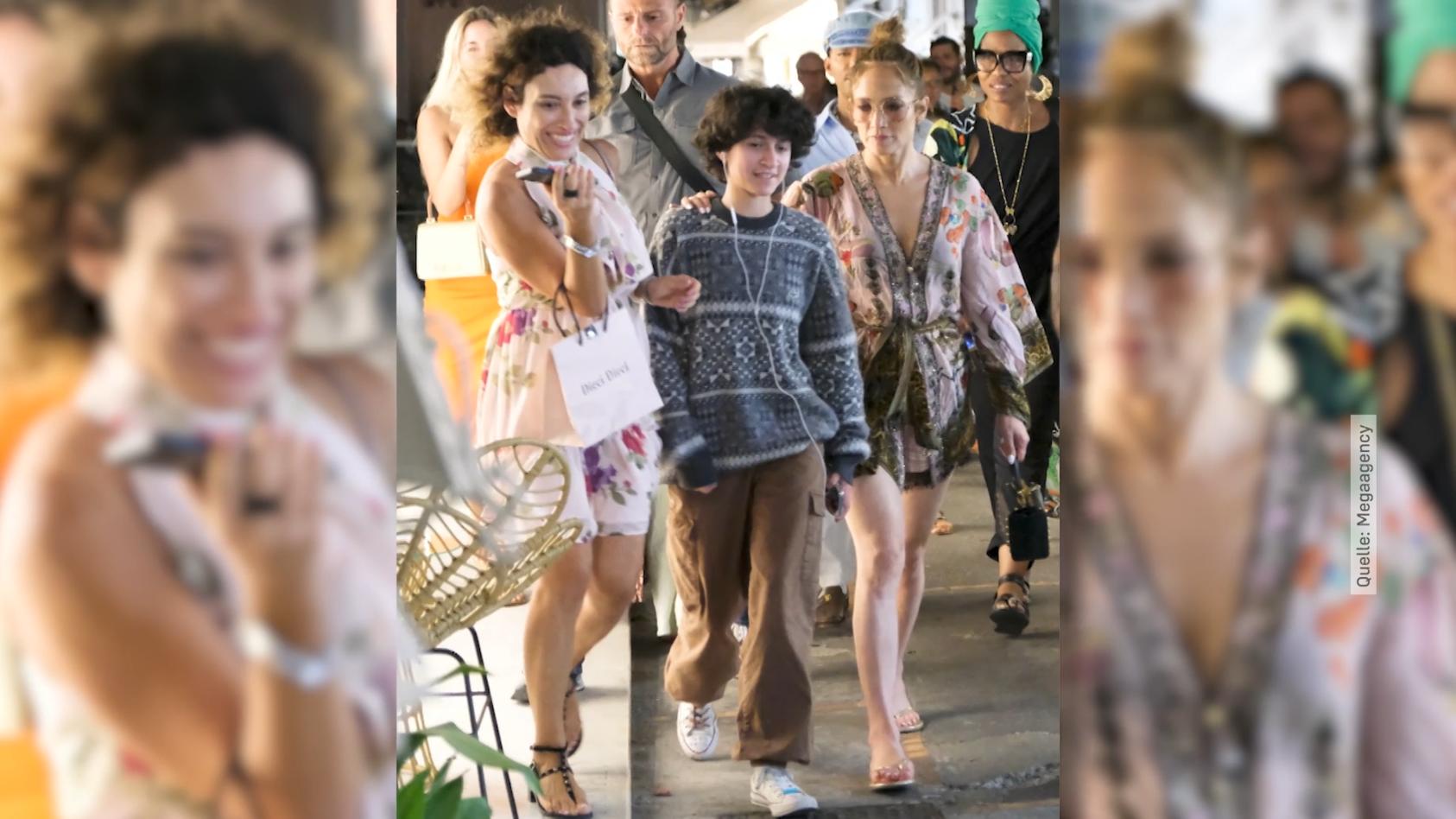 Jennifer Lopez mit Teen-Nachwuchs Emme unterwegs Auf Italien-Insel Capri