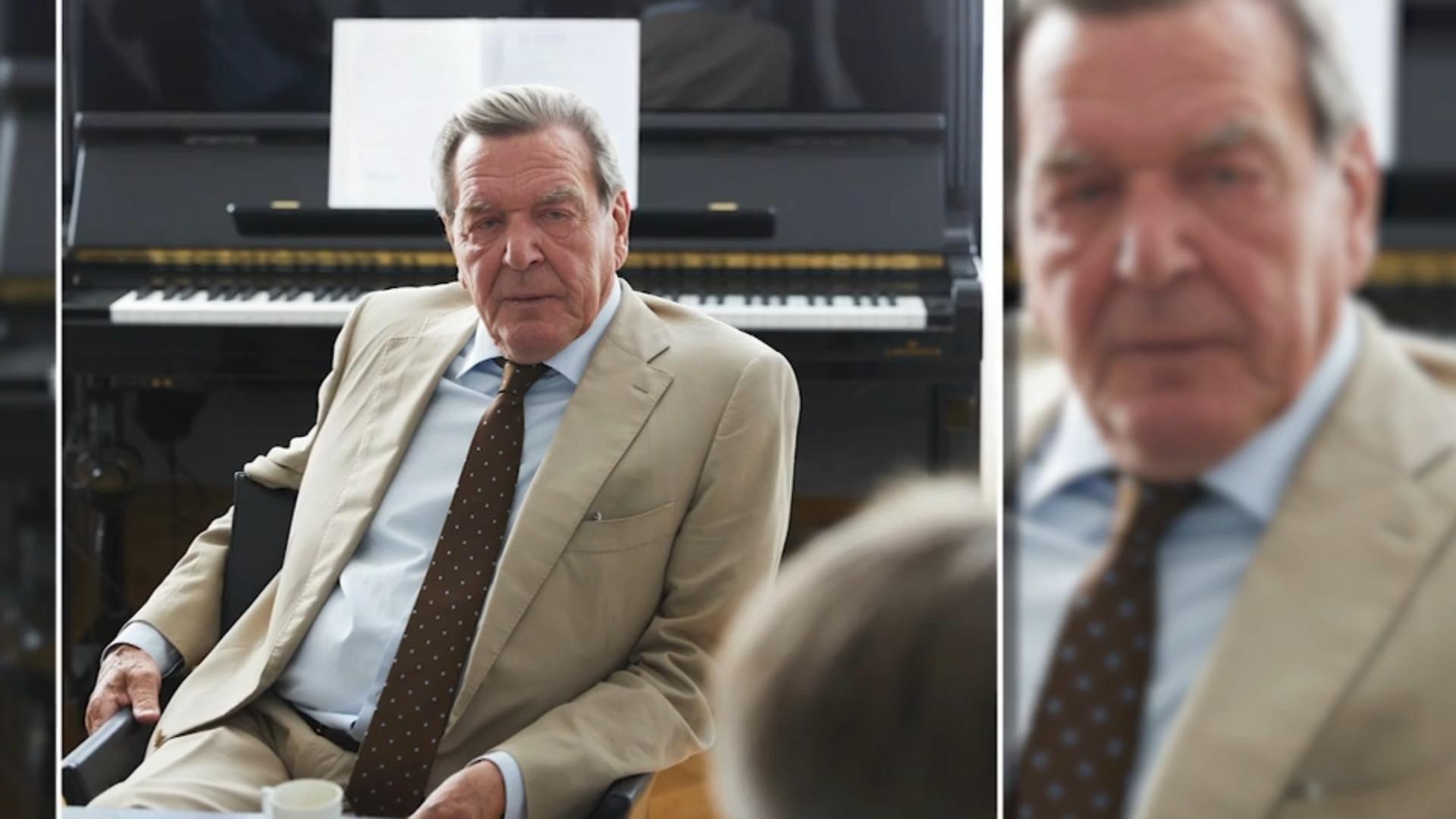 Gerhard Schröder über den Krieg und seinen Freund Putin EXKLUSIV!