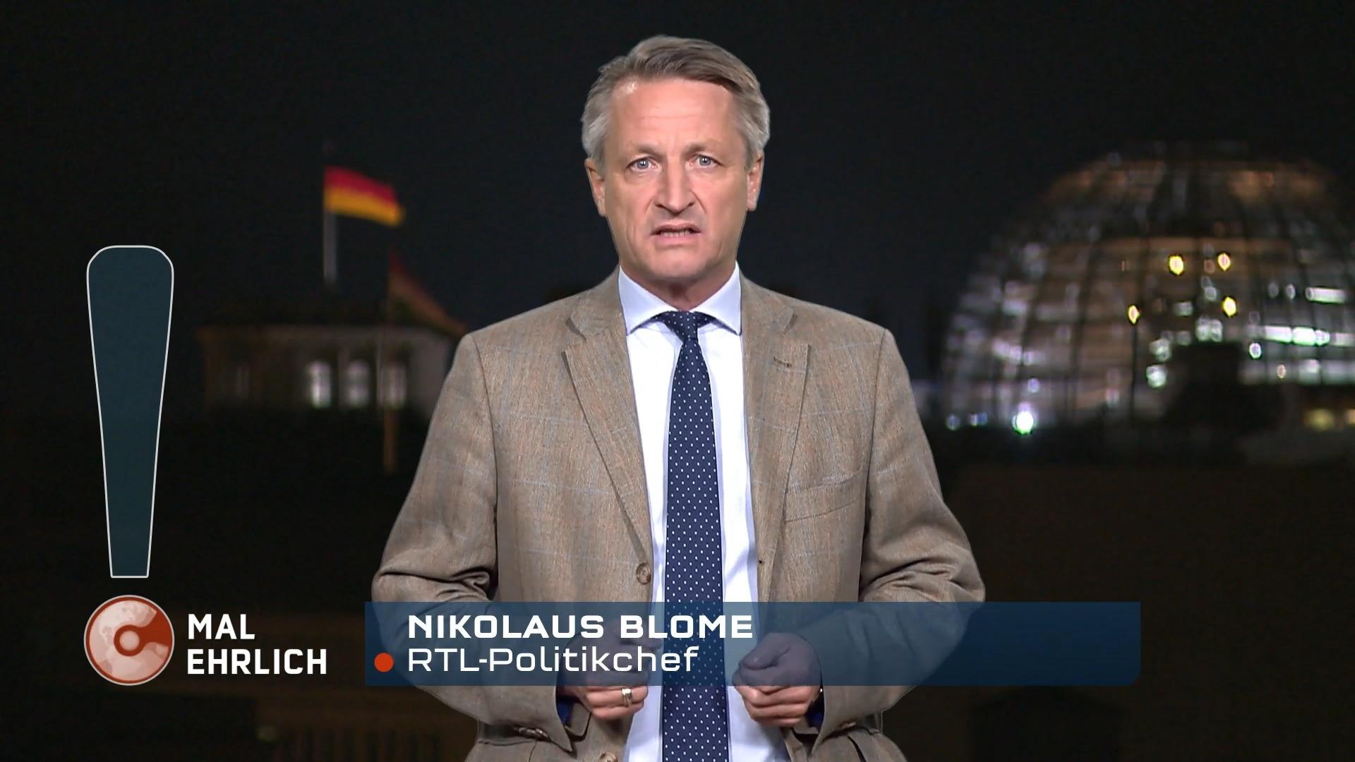 "Gratismentalität" - ein Schlag unter die Gürtellinie RTL-Politik-Chef Nikolaus Blome