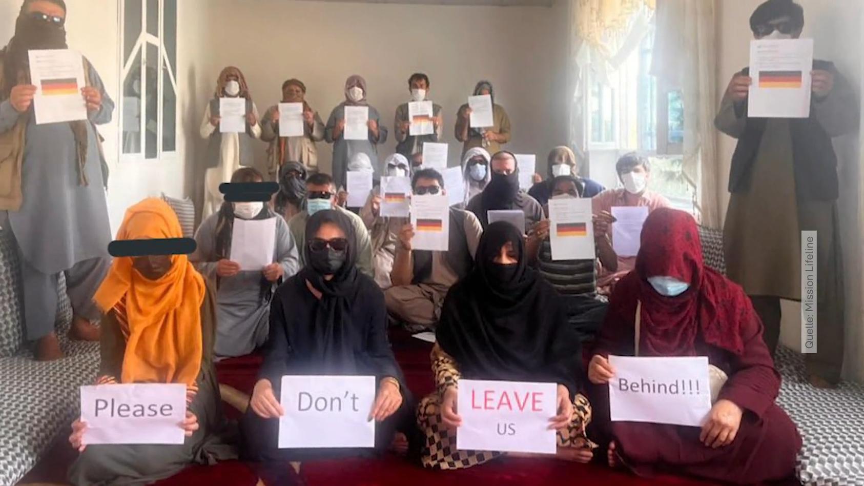 Die schlimme Lage der Ortskräfte in Afghanistan Vor einem Jahr zog sich der Westen zurück