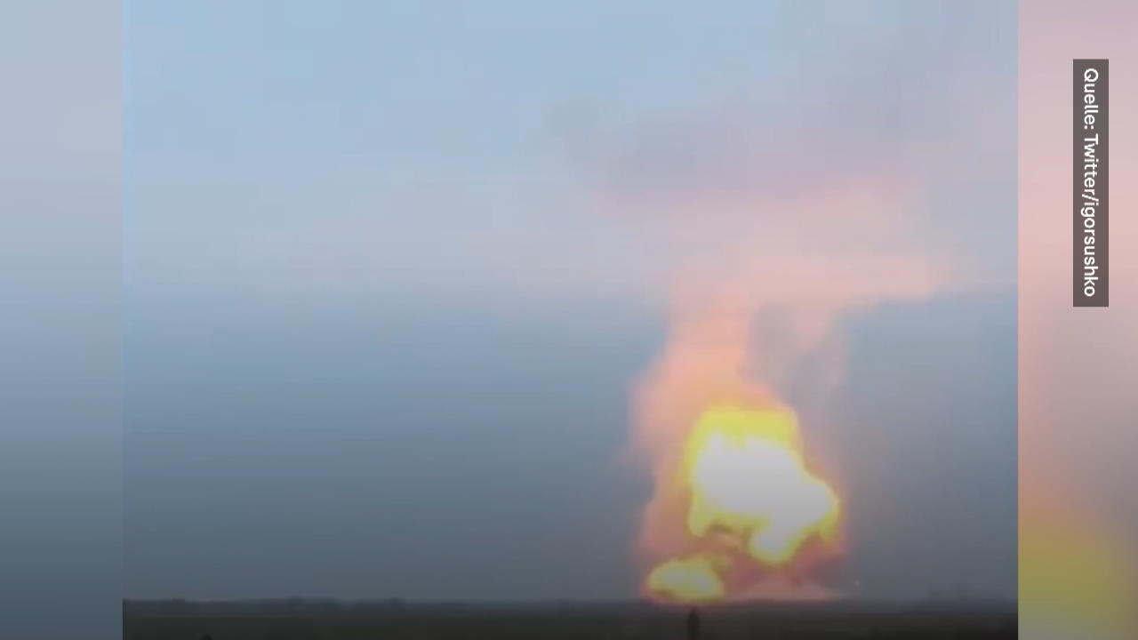 Neue Explosion auf Krim - Munitionslager detoniert Ukraine-Krieg