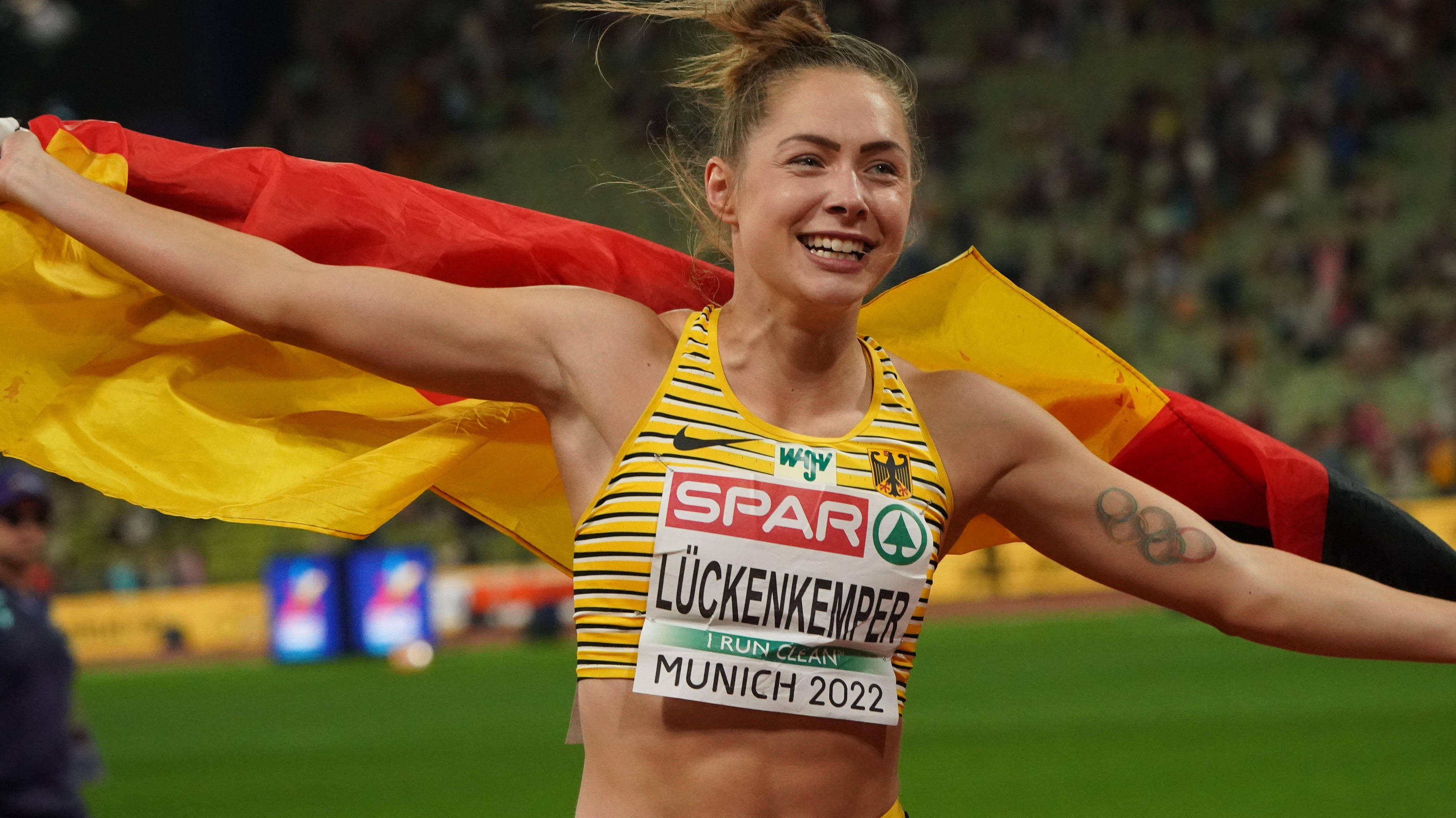 Leichtathletik-EM: Ein Gold-Abend für die Ewigkeit Gina Lückenkemper und Niklas Kaul