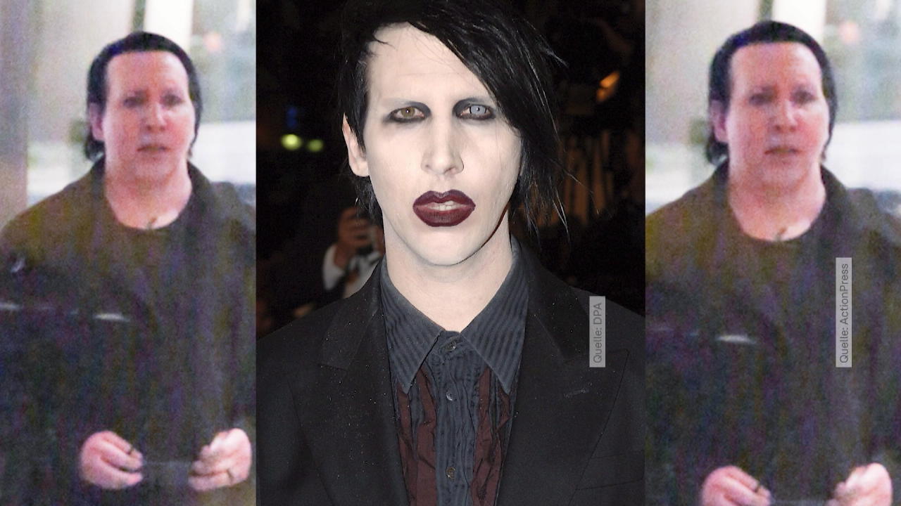 Ist das wirklich Marilyn Manson? Schockrocker ohne Make-up