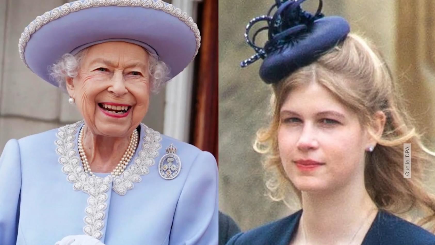 Queen-Enkelin Louise jobbt im Gartencenter Royal bodenständig