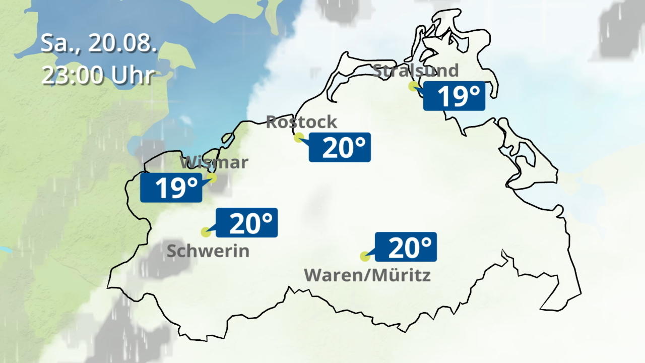 Video 36-Stunden-Vorhersage: Rostock,  Rügen, Ostsee Mecklenburg-Vorpommern: Wie wird das Wetter?