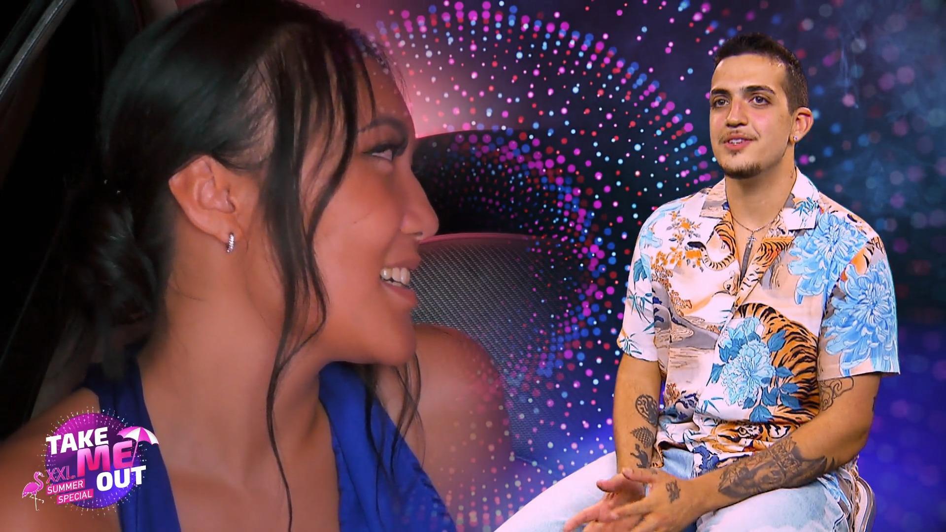 Nur bei einer Sache sieht Single-Lady Claudia Redebedarf Take Me Out XXL: Jason kreiert "special moment"