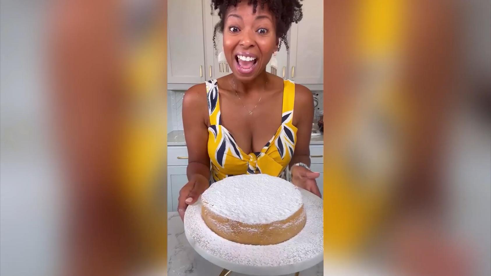 Blitzrezept mit drei Zutaten für luftig-lockeren Sandkuchen - eine ...