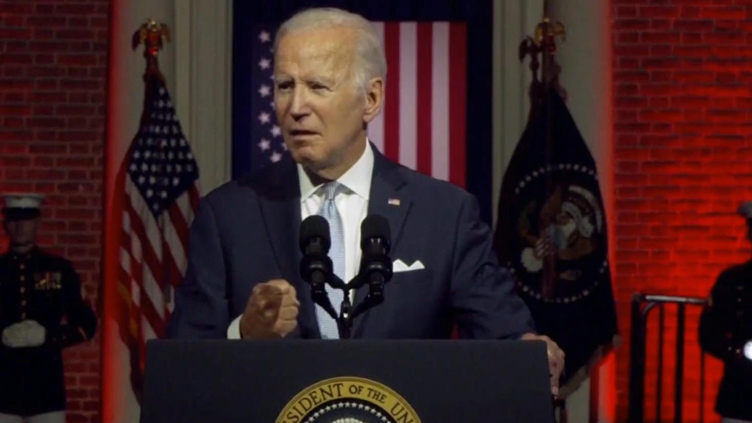 "Unsere Aufgabe ist es, die Nation frei & gerecht zu machen" Kämpferische Joe Biden- Rede