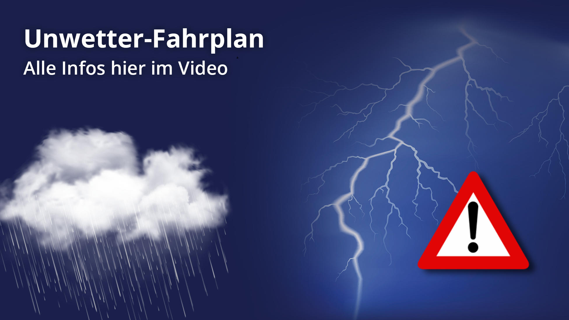 Schwere Gewitter schicken uns von der Hitze in den Herbst Unwetter-Fahrplan Deutschland