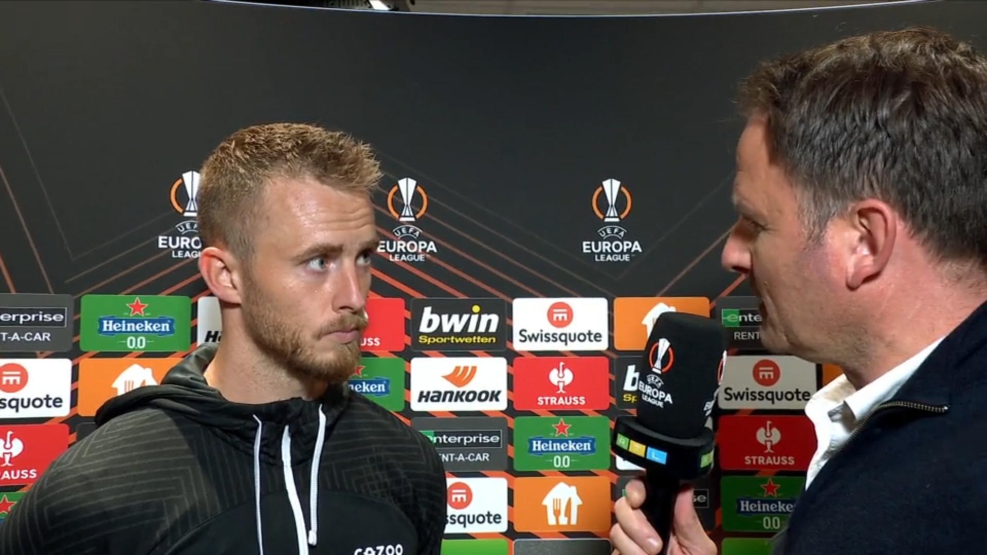 Mark Flekken im Interview Europa League