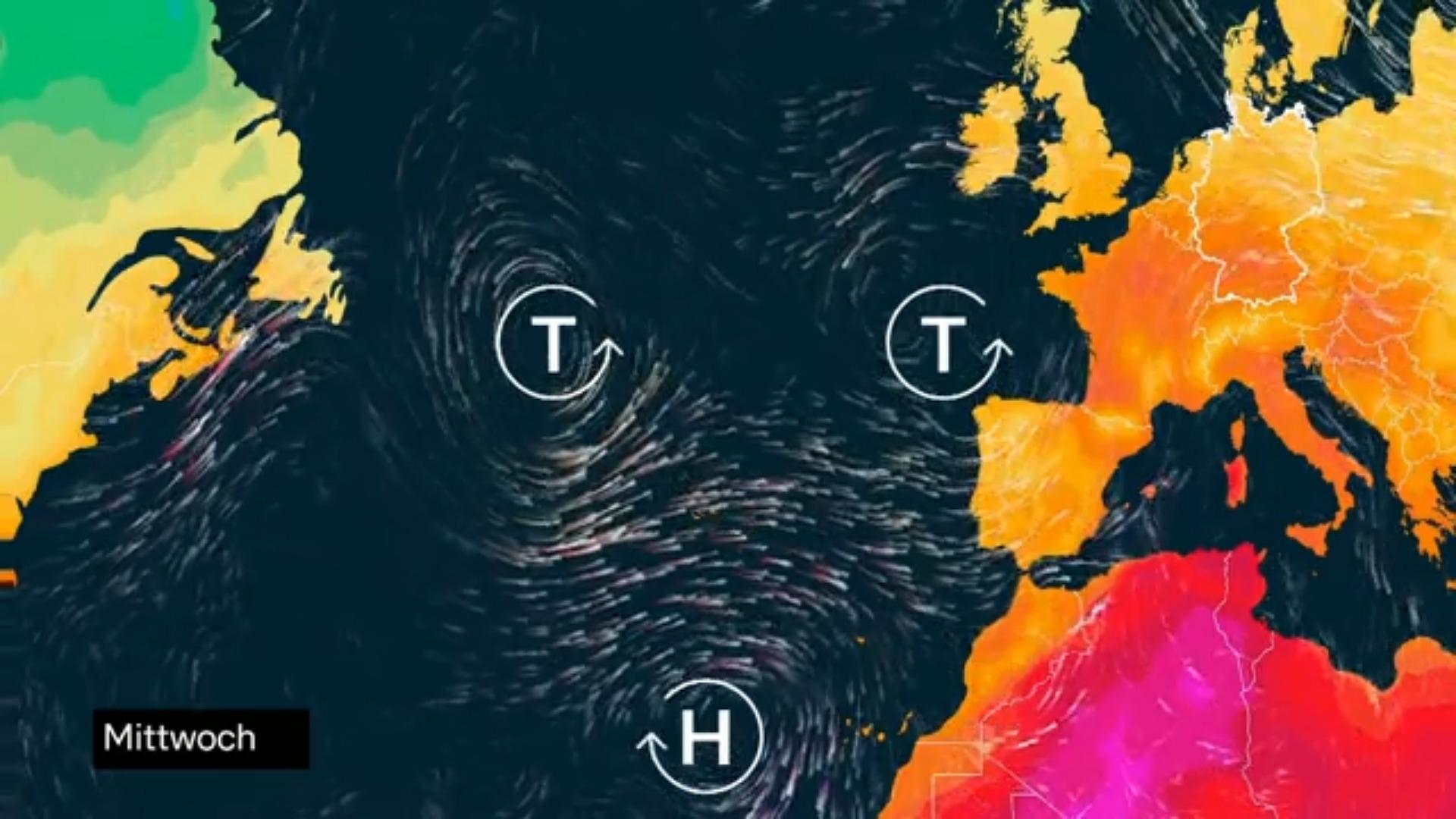 Hitze und Blitze - Wetter bleibt abwechslungsreich Unwetter und Hitze
