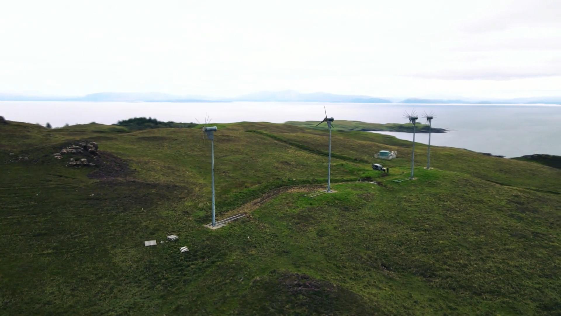 Schottische Insel erzeugt eigenen Strom Unabhängig von fremder Energie