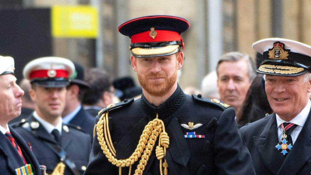 Prince Harry is allowed to wear his army uniform Wake for the Queen
