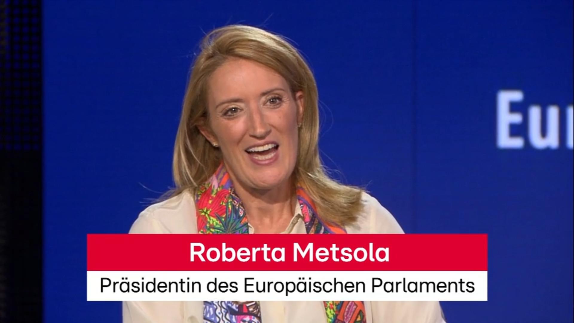 "Letzte Generation von Politikern, die etwas tun können" Interview mit Roberta Metsola