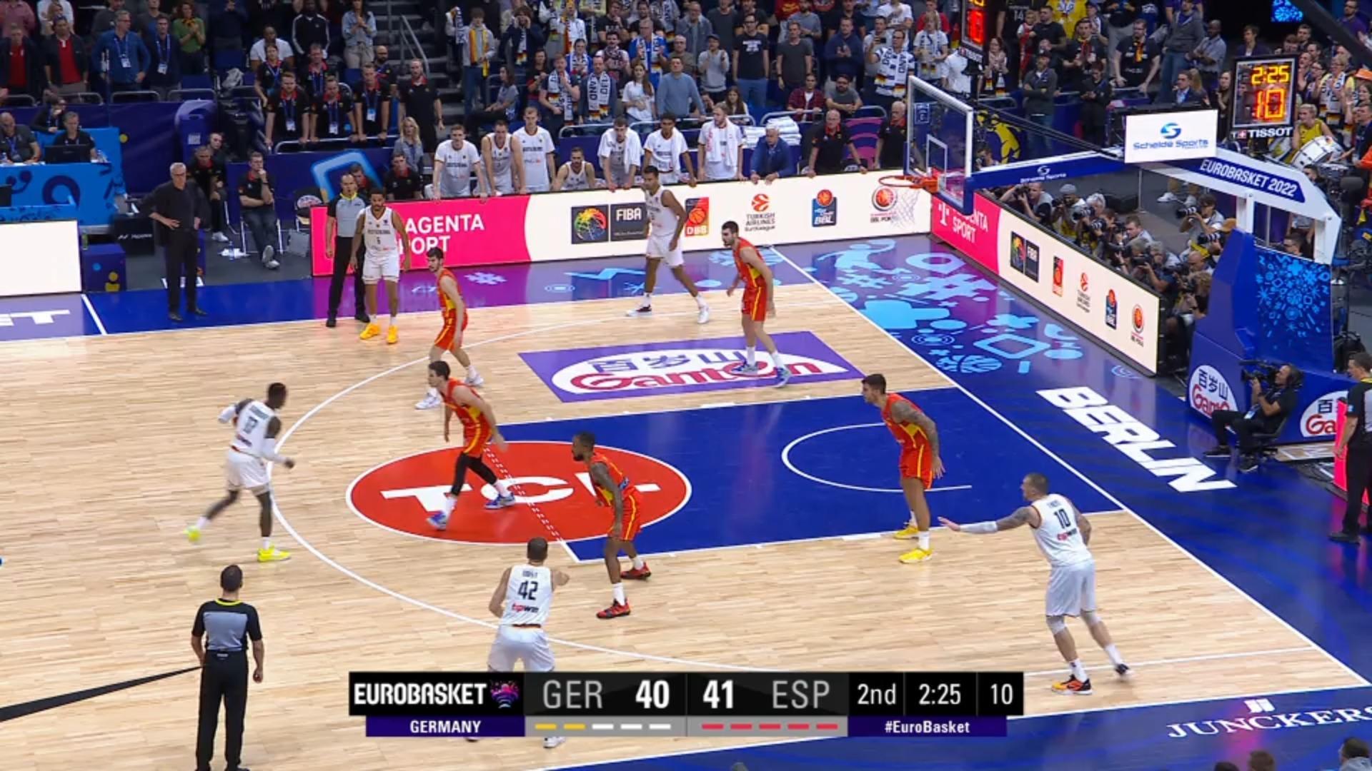 Spanien lässt deutschen Finaltraum platzen Basketball-EM