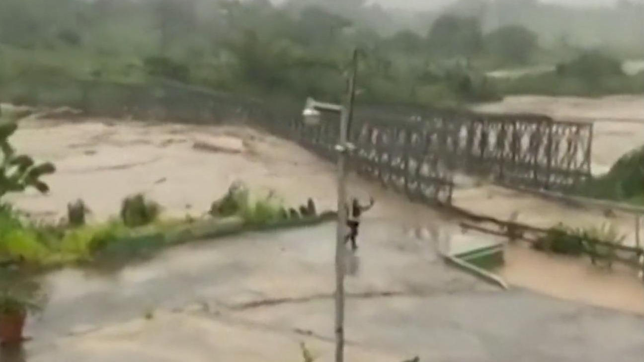 Viele Schäden, Überschwemmungen und Erdrutsche Hurrikan FIONA wütet in Puerto Rico