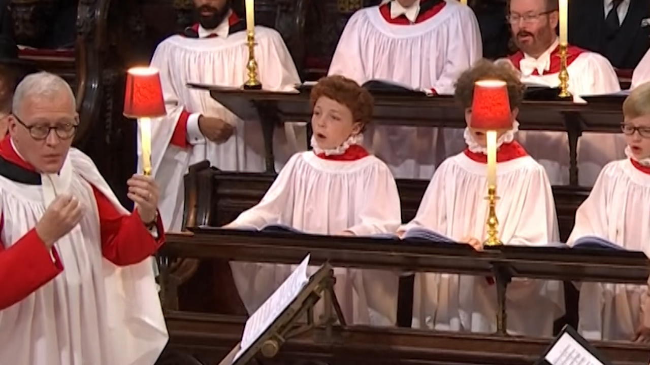Chorus Boy revels in Queen's funeral Royal Fans