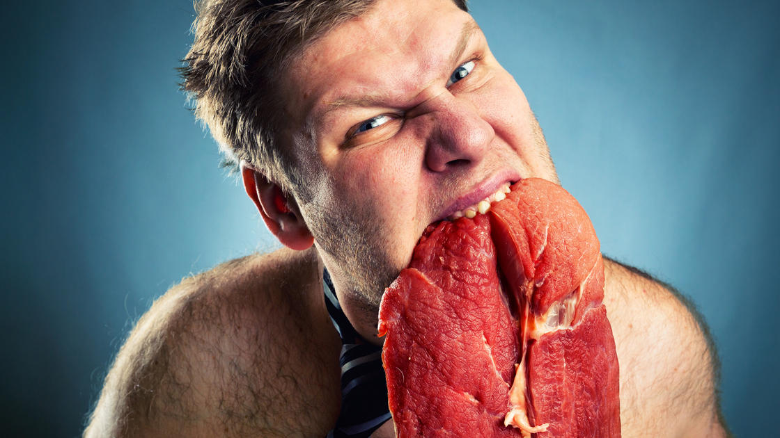 Sex-Boykott von Fleisch essende Männer Forderung von PETA