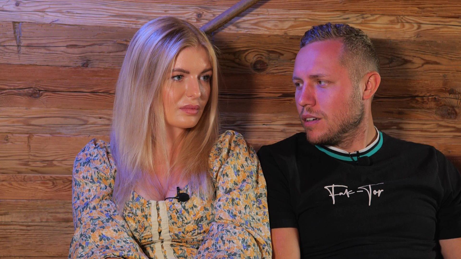 Does the farmer regret his behavior in the summer house?  Antonia and Patrick in the RTL interview
