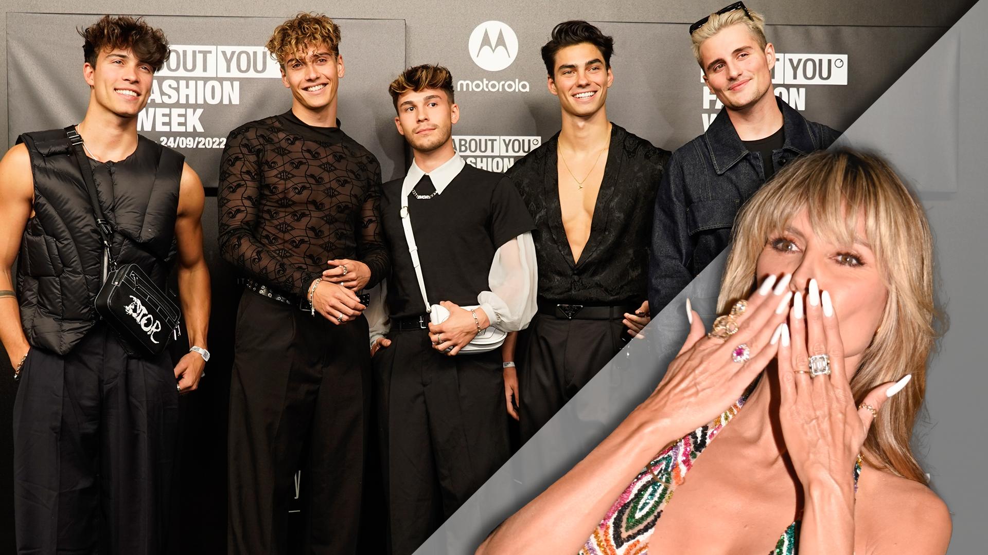 Heidi Klum liebt die Elevator Boys Mit dem Fahrstuhl ins Herz der Model-Mama