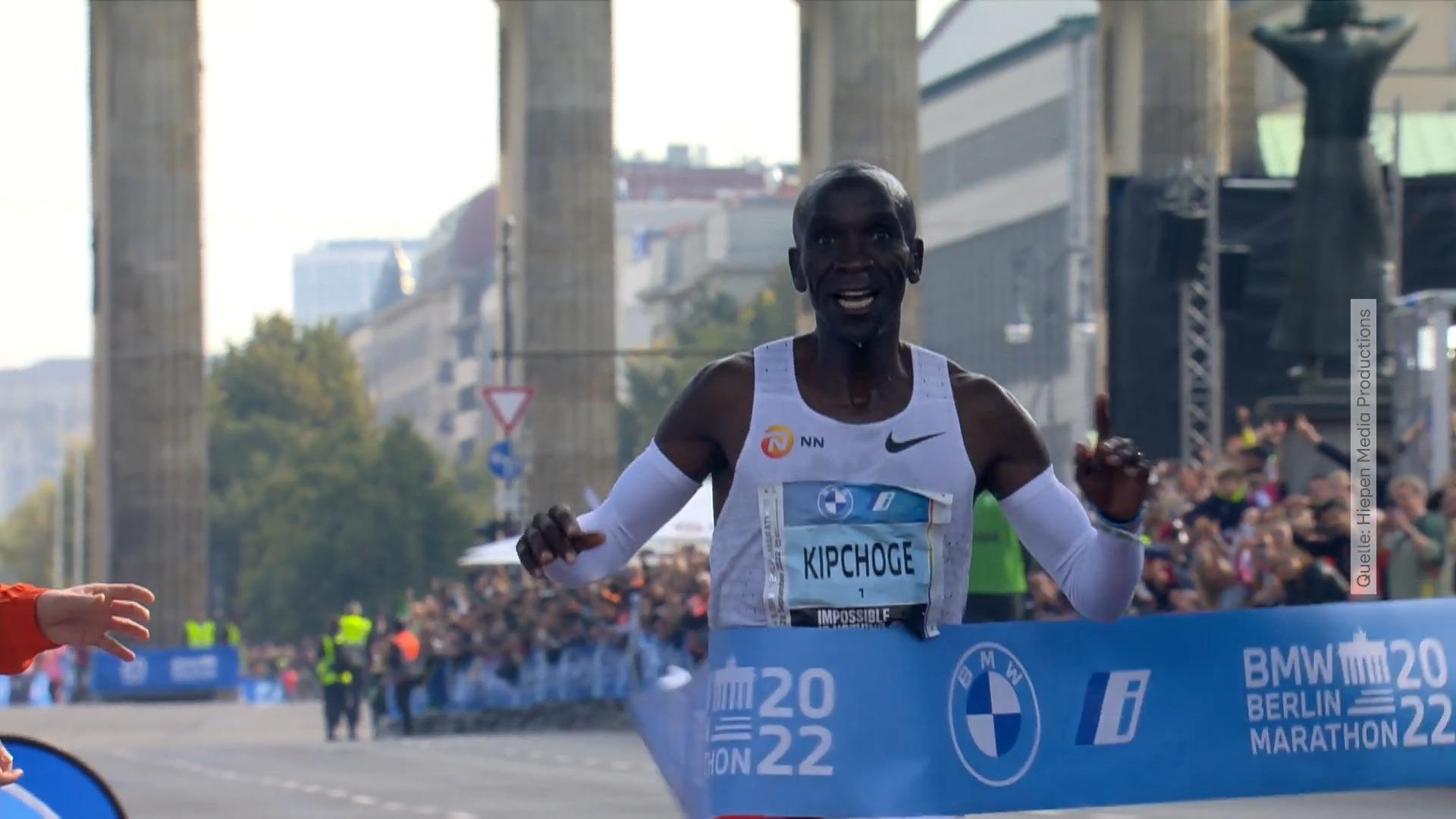 Kipchoge knackt Marathon-Weltrekord Sensation in Berlin