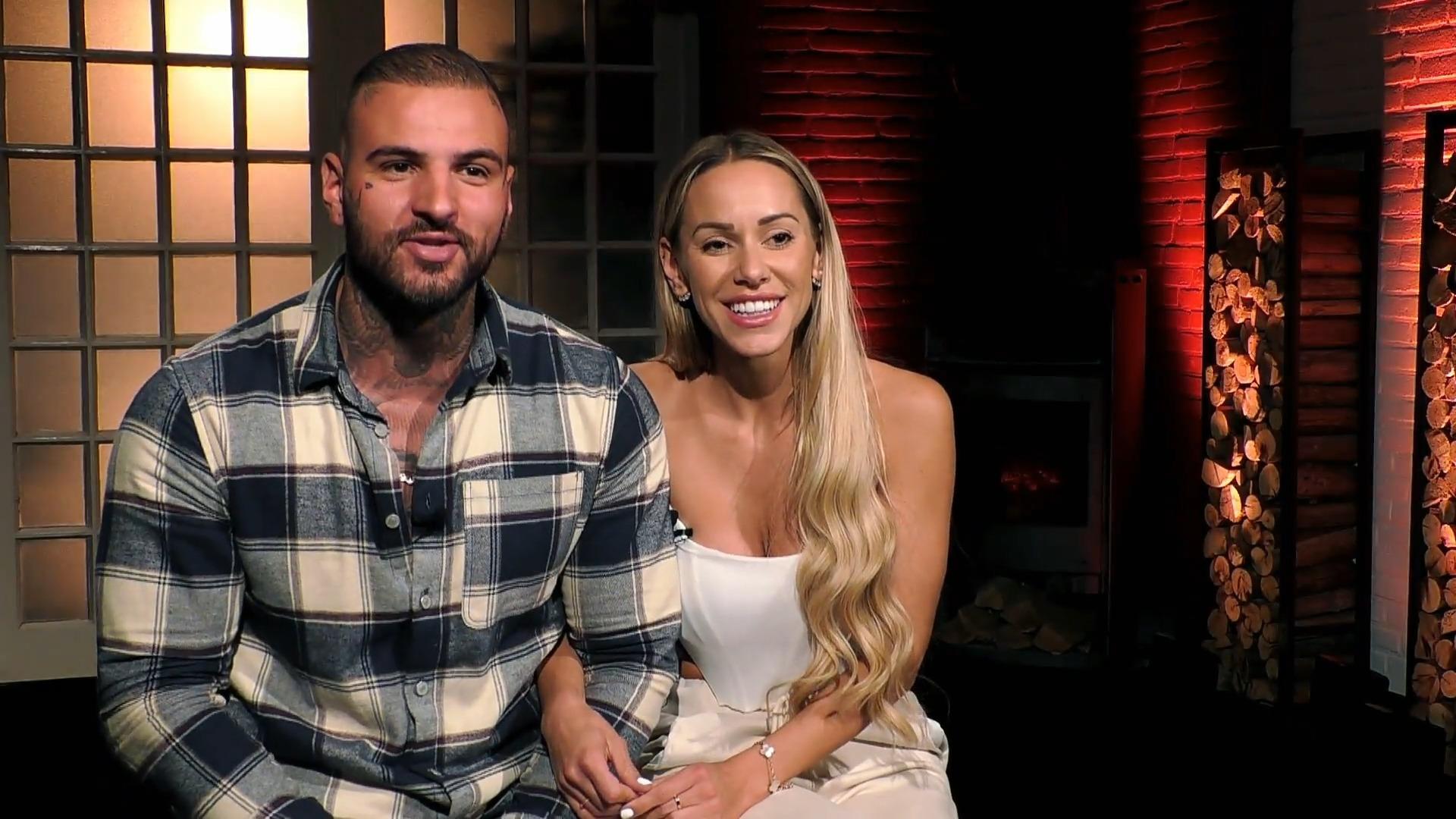Diogo Sangre & Vanessa Mariposa im Sommerhaus 2022 "Ex on the Beach"-Paar