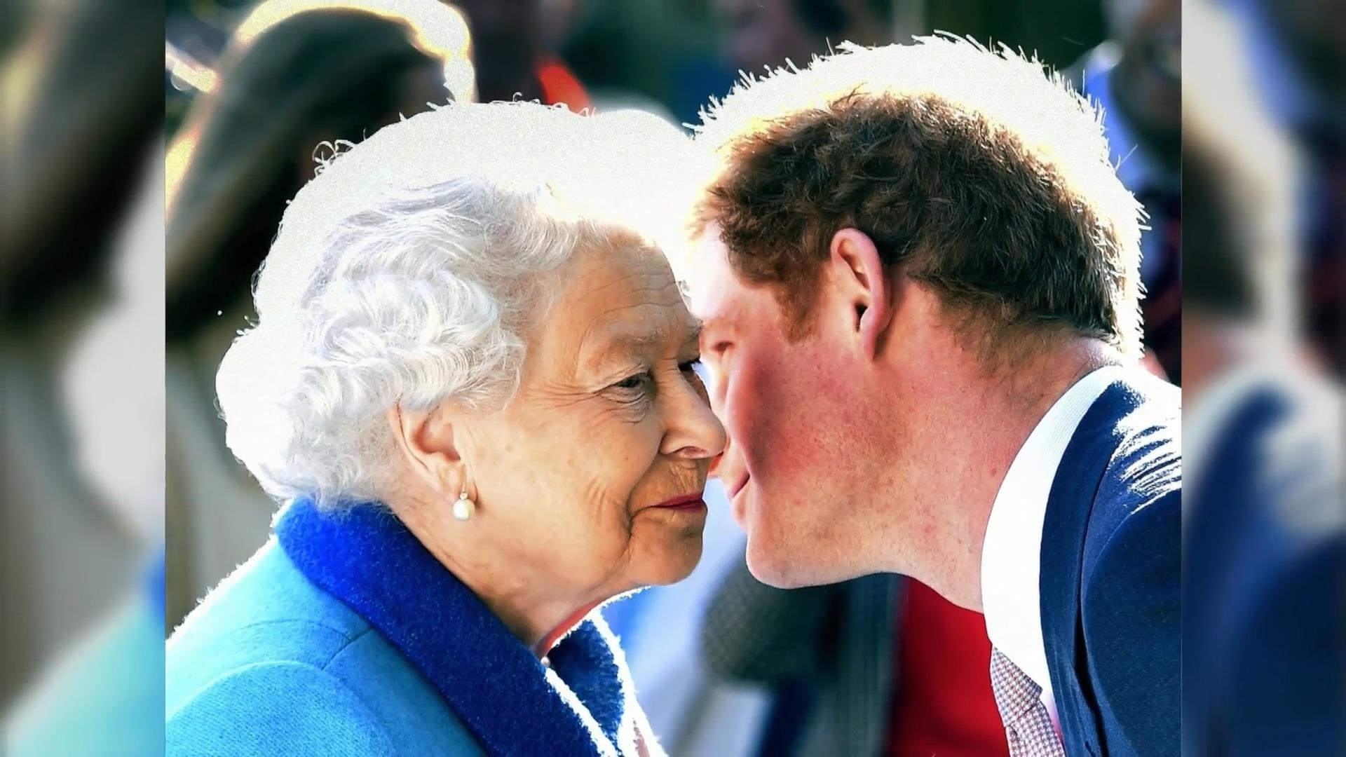El príncipe Harry y la reina: estuvieron tan cerca de conmoverse los recuerdos