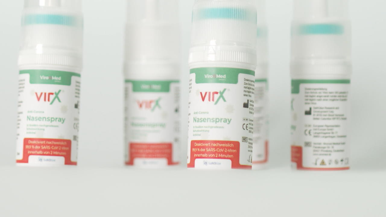 How good is anti-corona nasal spray? "VirX"?  The expert evaluates
