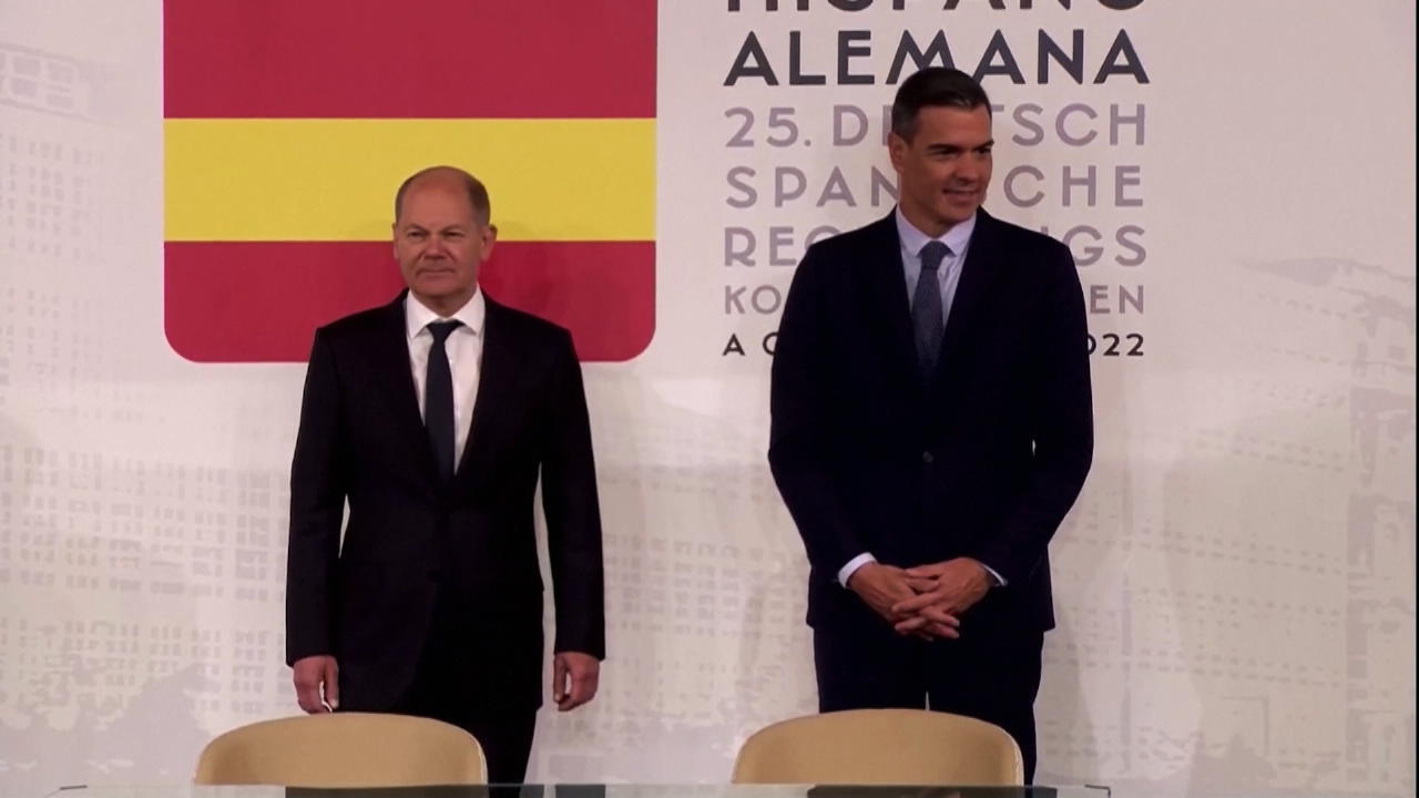Spanien und Deutschland beschließen Pipeline Regierung reist nach Spanien