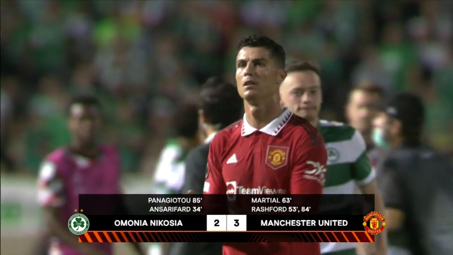 Ronaldo continua la crisi dei gol e lo United vince per un soffio l'Europeo nel video