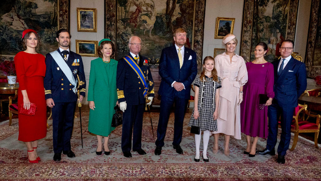Prinzessin Estelle stiehlt den Großen die Show Besuch der Niederland-Royals