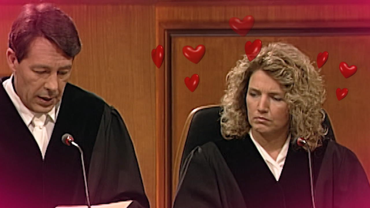 Richter Ulrich Wetzel hat sich am Arbeitsplatz verliebt "Das Strafgericht"