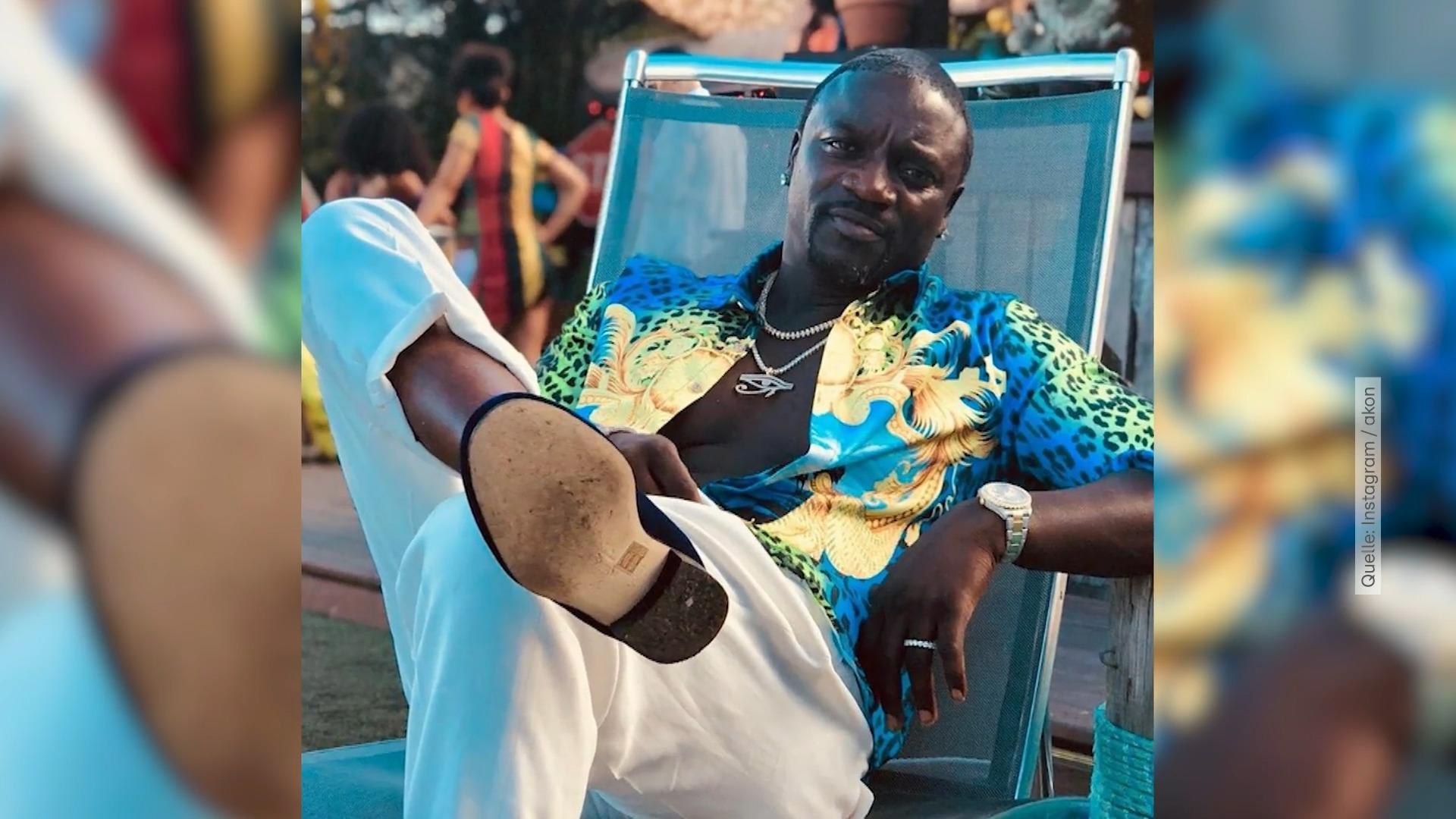 Rapper Akon liebt mehrere Frauen Man gönnt ich ja sonst nichts