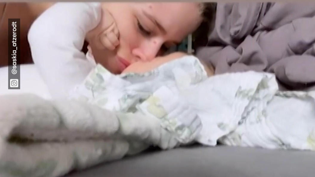 Saskia Atzerodt süßes Video von Baby Elias So cute