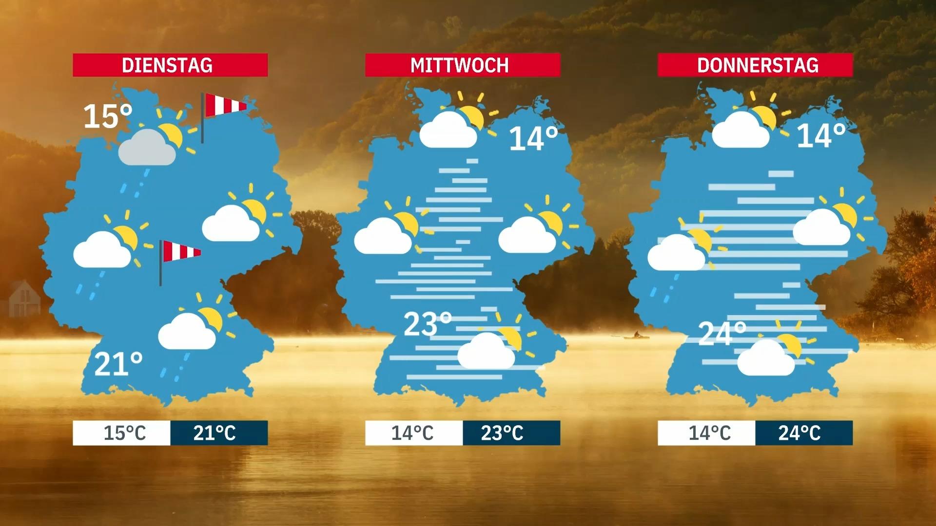 Nach Frost und Gewittern macht Wochenende Hoffnung auf Sonne Wetter in Deutschland