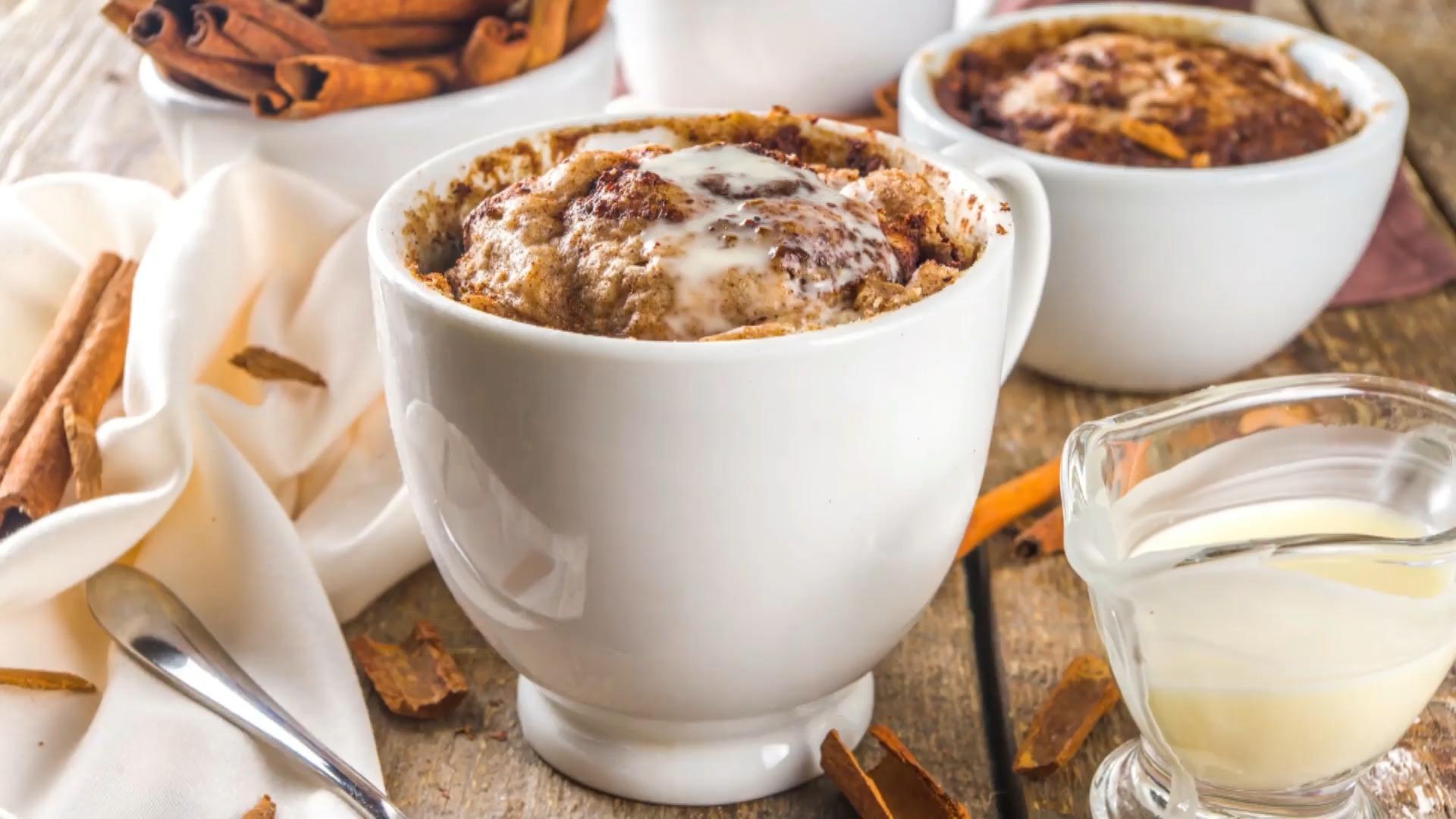 Zimtschnecken aus der Tasse Schnell und einfach!
