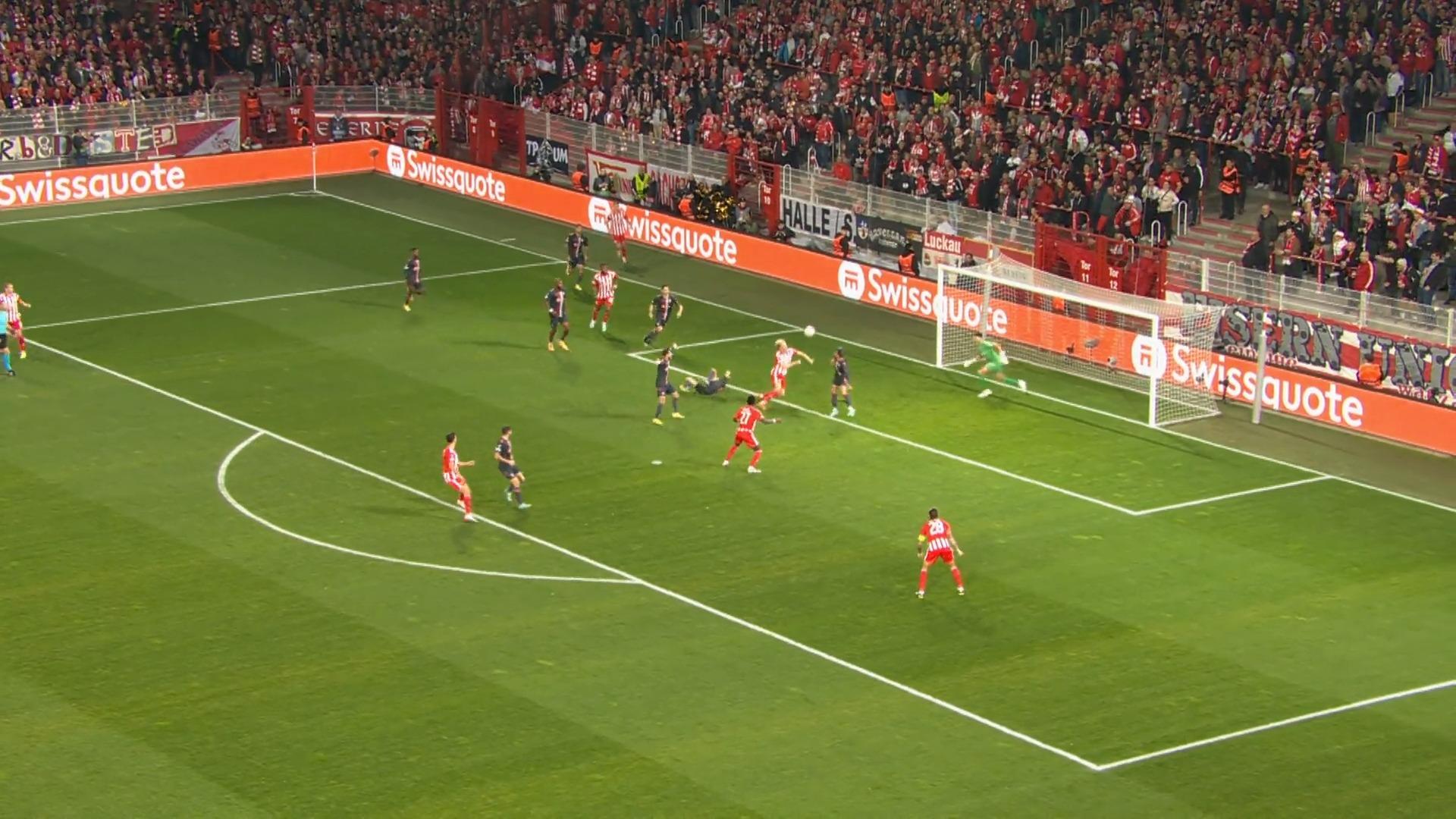 Die erste Chance gehört Union Berlin Europa League