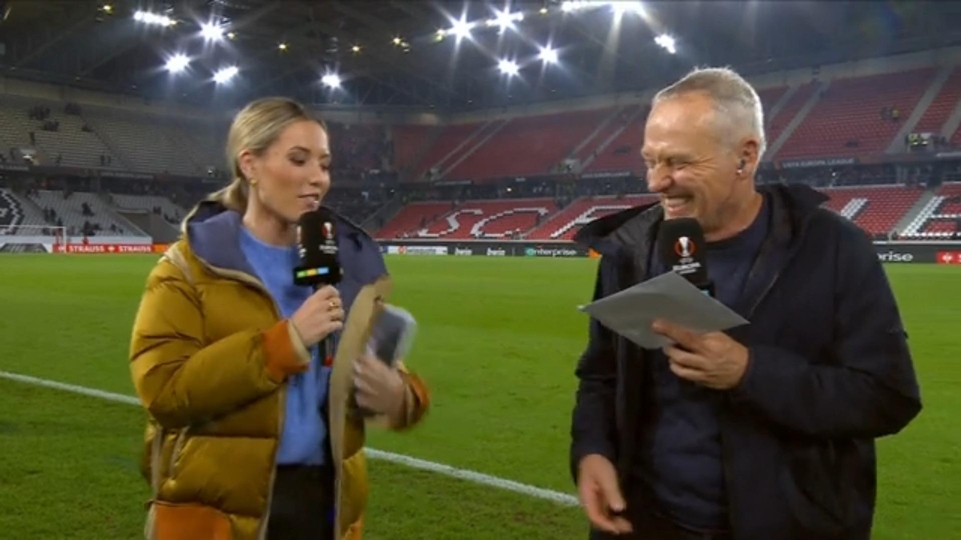 Streich bekommt RTL-Gutschein - dann wird's lustig Europa League