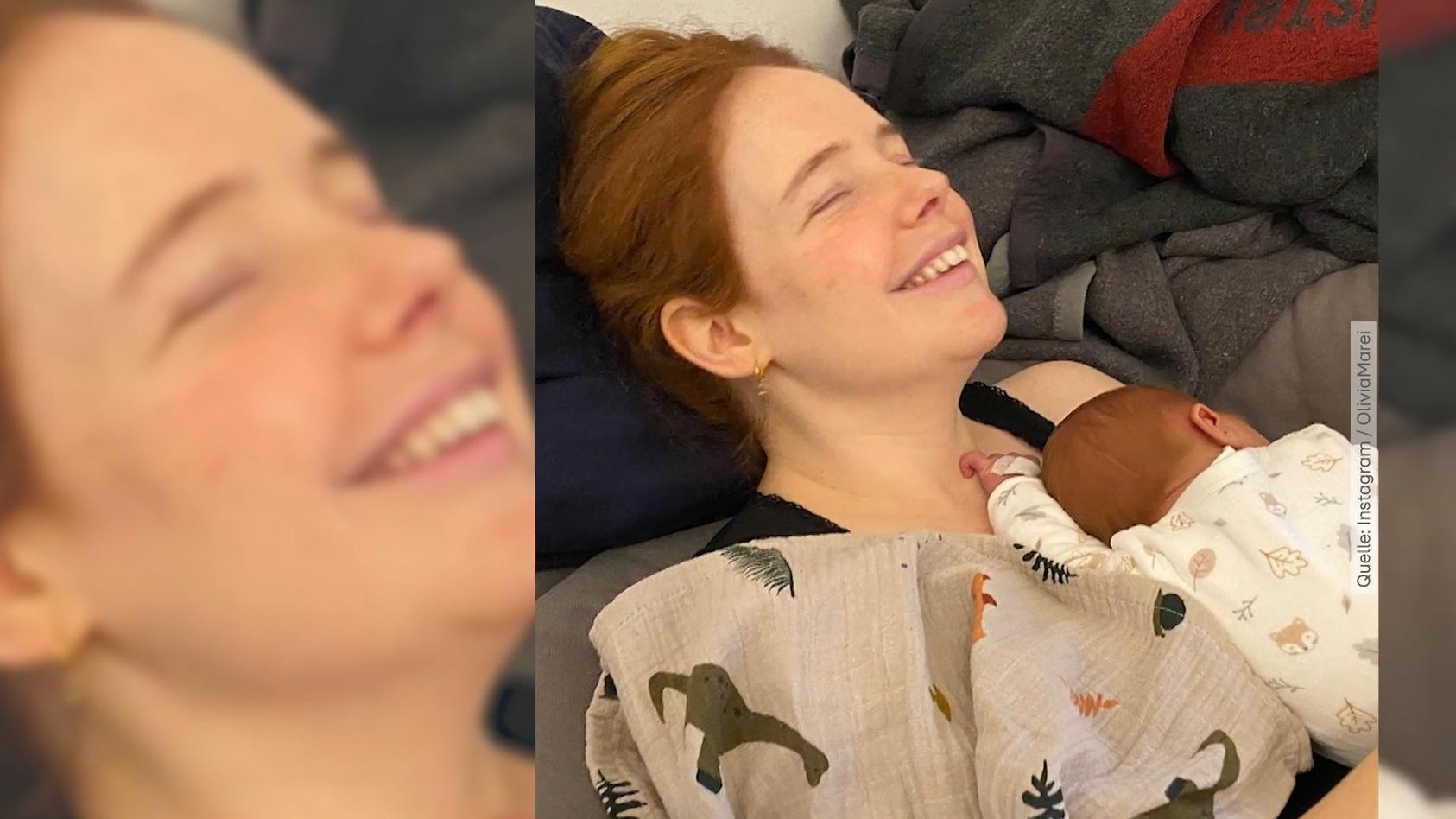 Olivia Merhi è diventata mamma per la seconda volta e il suo bambino ha i capelli un po' rossi