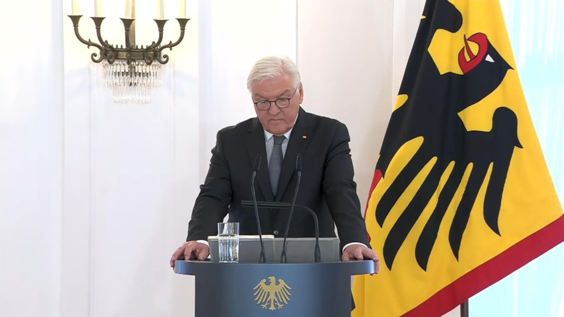 Steinmeier: "La crisi più profonda in una Germania unita" Discorso del Presidente Federale