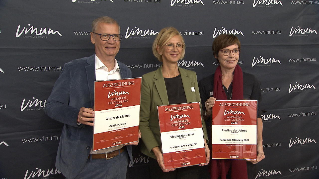 Günther Jauch: Mehr Wein, weniger Fernsehen Winzer des Jahres 2023