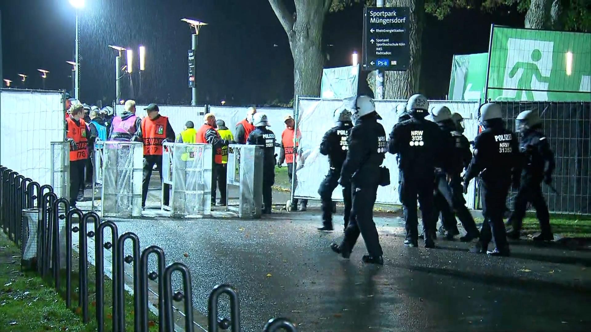 Kölner Polizei verfolgte Nizza-Fans auf Schritt und Tritt Keine Randale vor Showdown