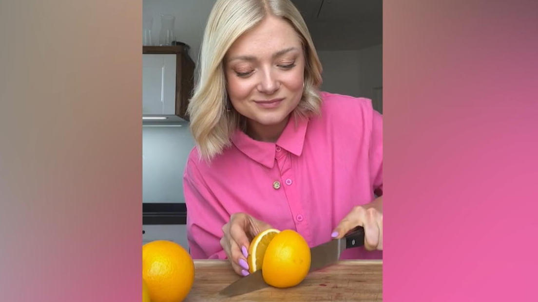 Orangen schälen in nur wenigen Sekunden So einfach gehts!