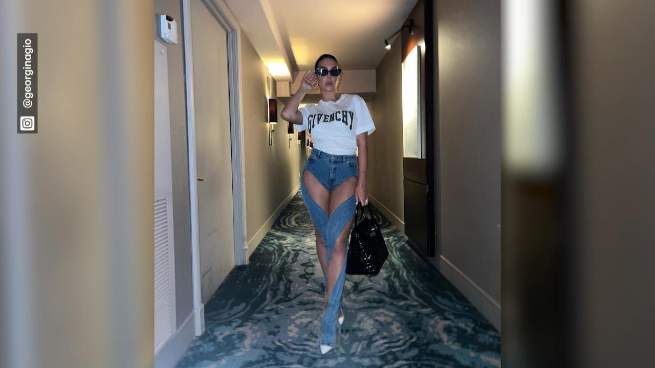 Georgina Rodriguez in sehr spezieller Hose Ronaldos Freundin zeigt Haut
