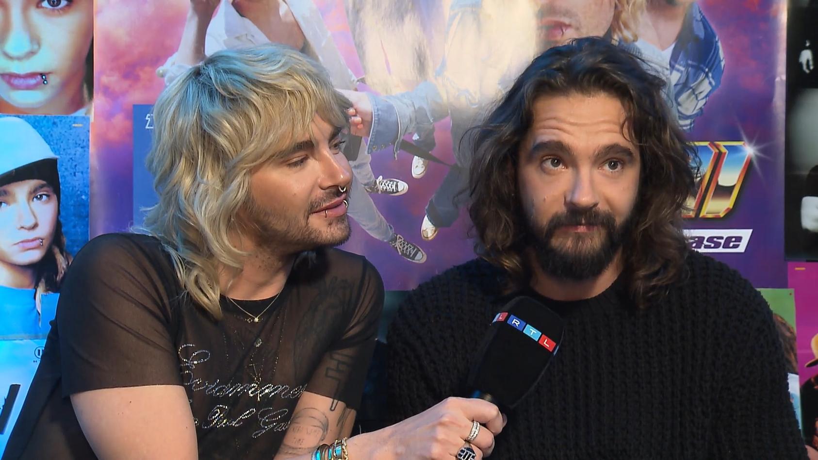 RTL trifft "Tokio Hotel" in Berlin Nachwuchs, Tourbus-Klau & Co.