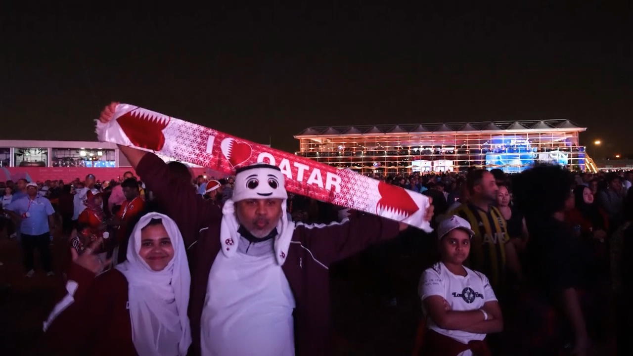 Pompöse Eröffnungsfeier läutet WM ein FIFA Fußball-Weltmeisterschaft Katar 2022