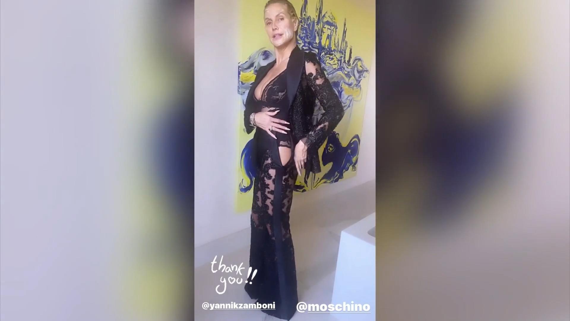 Heidi Klum passt nicht mehr in ihr Datenight-Outfit "Ich passe nicht in die Hose"
