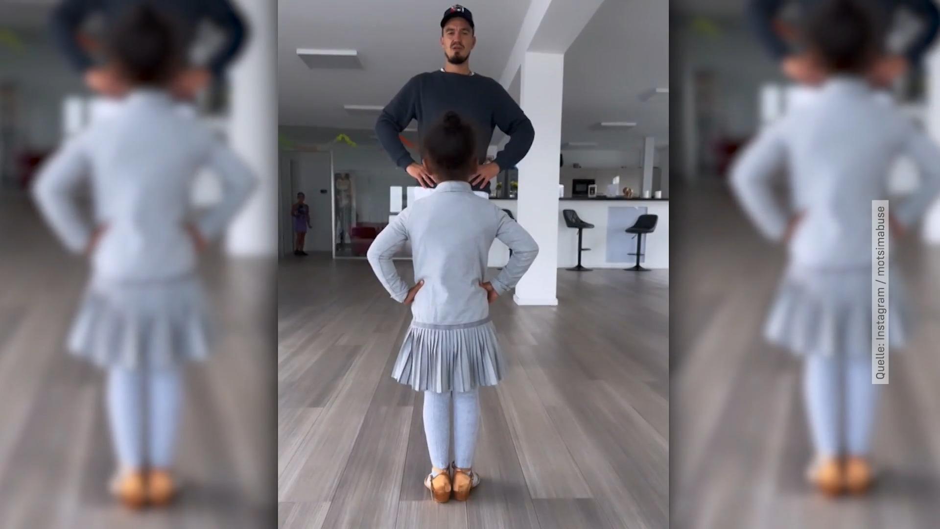 Motsi Mabuses kleine Tochter lernt Tanzen mit Papa Süßer "Let's Dance"-Nachwuchs